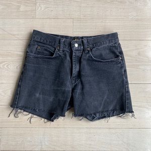 Vintage Lee Denim Jean Shorts
